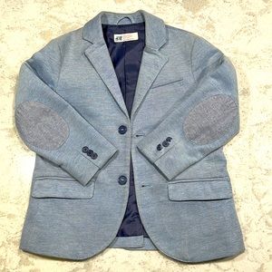 Boys H&M Blazer - Size 5-6Y- Blue - Like New - Smoke & Pet Free Home